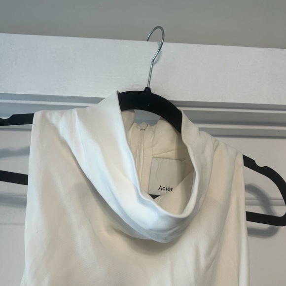 Acler Ivory Hurley Draped Midi-Dress - Picture 8 of 12